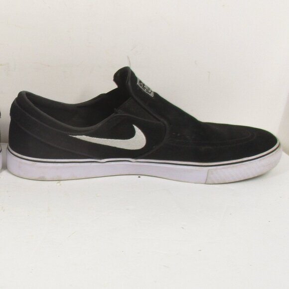 Nike SB Zoom Stefan Janoski Slip On Shoes FN5893-001 Black Suede Mens 13 - Picture 5 of 11